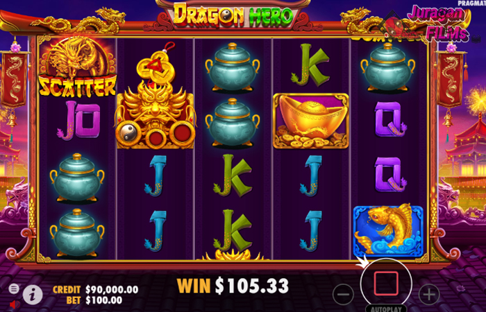 Main Dragon Hero di Situs Slot Terpercaya Untung Gampang!