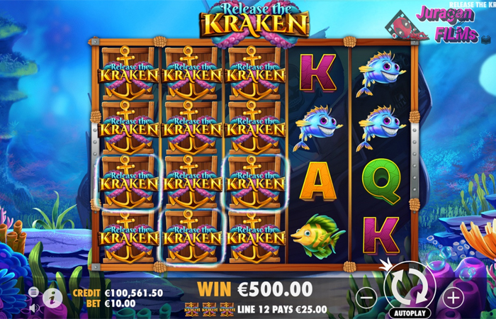 Serunya Main Judi Slot Online Release The Kraken Sekarang