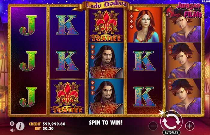 Nikmati Lady Godiva di Slot Online RUBY8000 dengan Gaya!