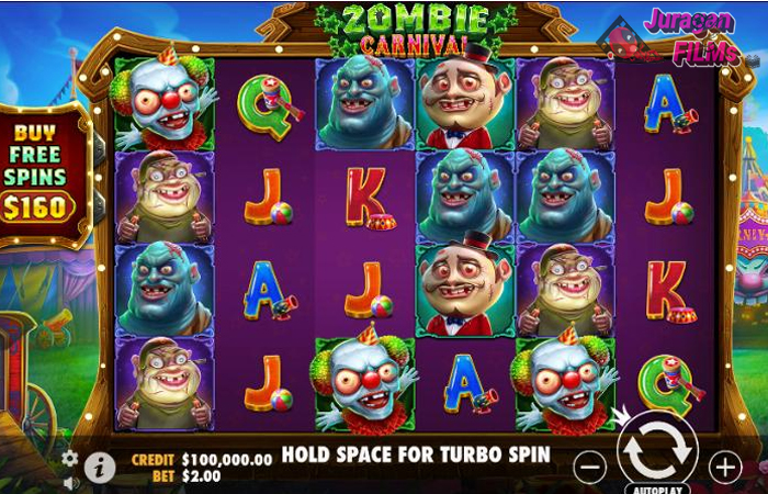 Slot Zombie Carnival Hadir Seram di Link Alternatif Rtp8000!